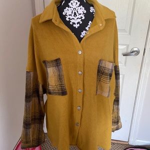 Forever 21 Oversized Button Up